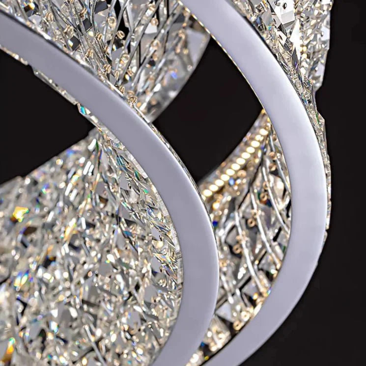 Bacci Crystal Chandelier - cyranlamps