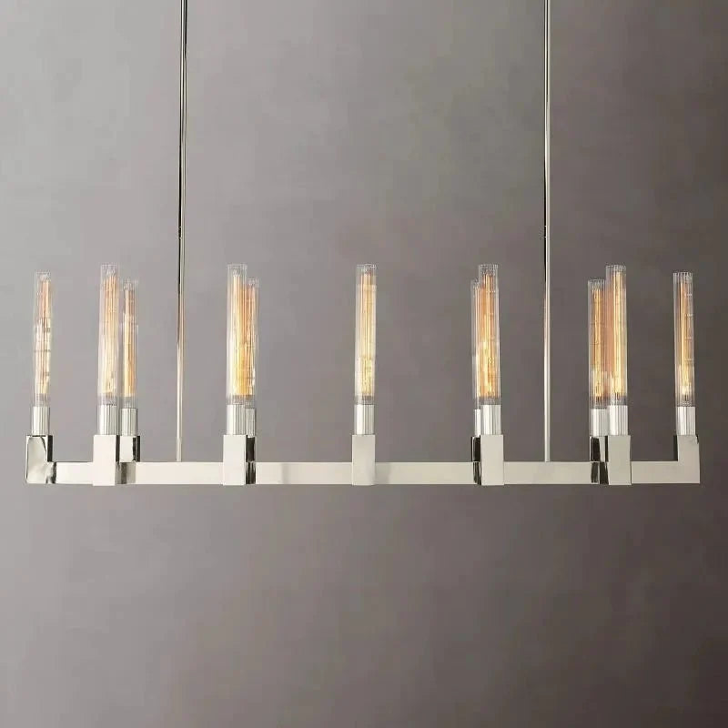 Bannele Linear Chandelier - cyranlamps