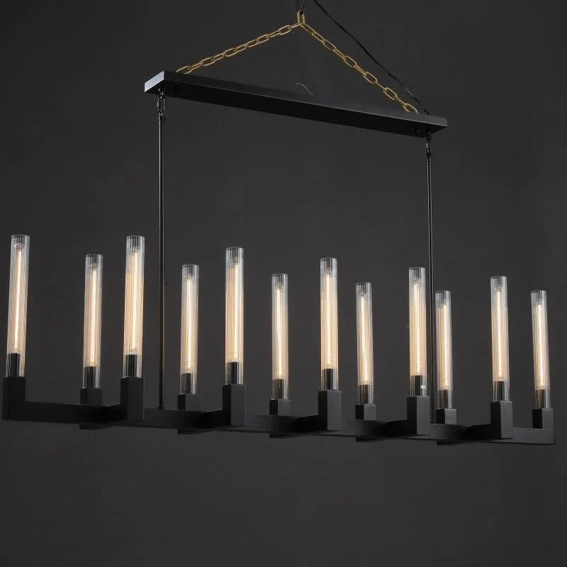 Bannele Linear Chandelier - cyranlamps