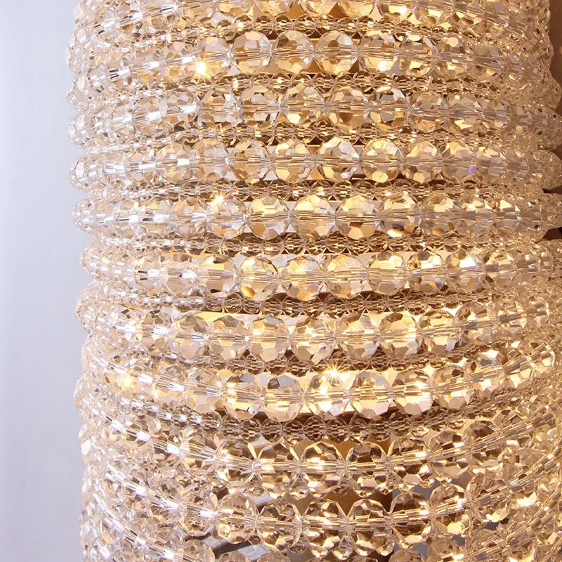Bergamo Crystal Wall Sconce - cyranlamps