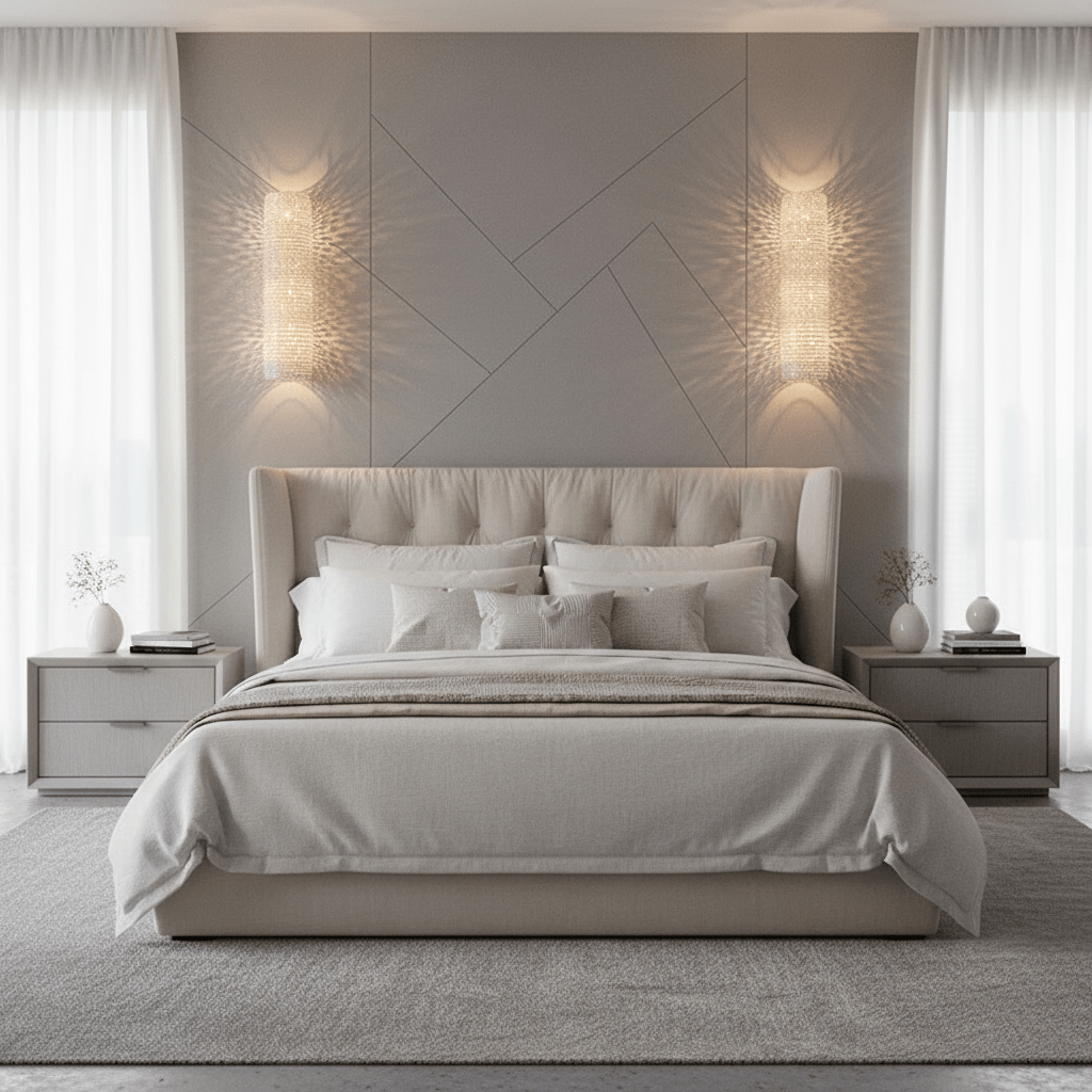 Bergamo Crystal Wall Sconce - cyranlamps