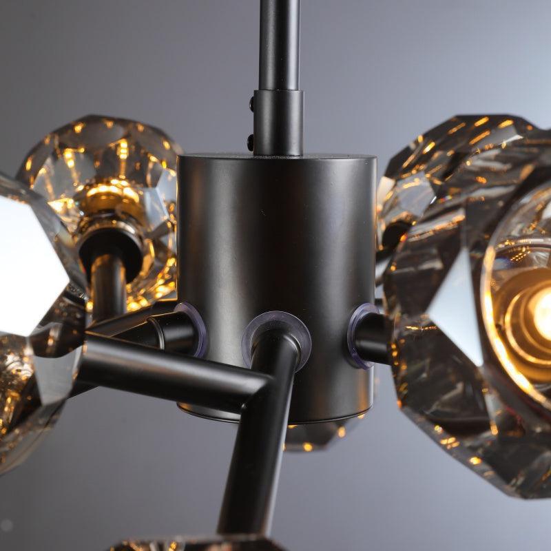 Beula De Cristal Round Chandelier 24", 36", 48", 60", 72" - cyranlighting