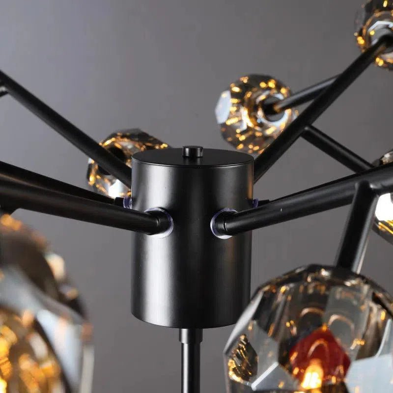 Beula De Cristal Round Chandelier 24", 36", 48", 60", 72" - cyranlighting