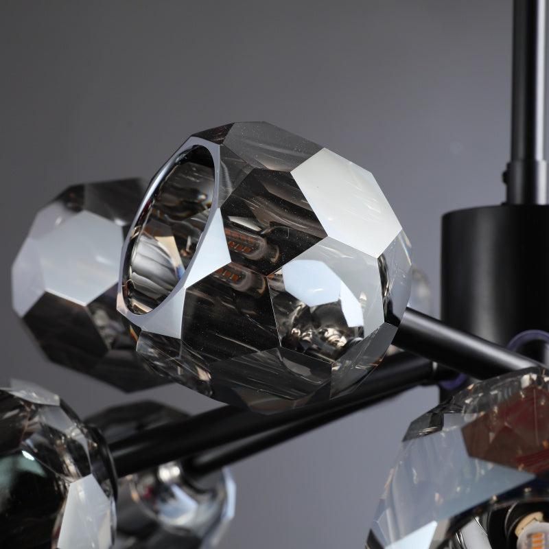 Beula De Cristal Round Chandelier 24", 36", 48", 60", 72" - cyranlighting