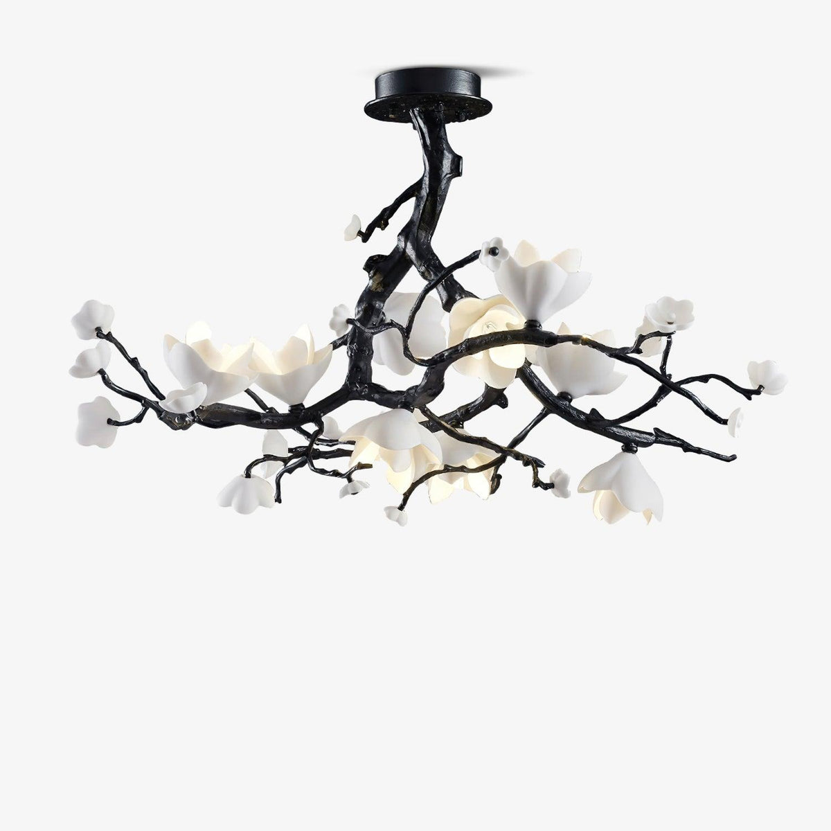 Black Branch Copper Tree Chandelier - ∅ 31.5″ x H 17.7″ / Dia 80cm x H 45cmDark CopperCyranlamps