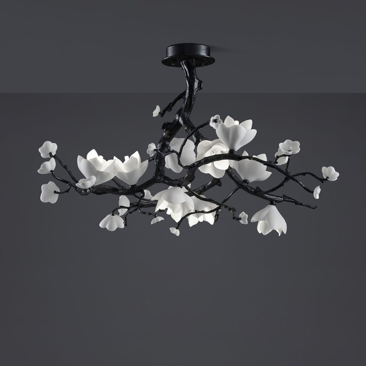 Black Branch Copper Tree Chandelier - ∅ 31.5″ x H 17.7″ / Dia 80cm x H 45cmDark CopperCyranlamps
