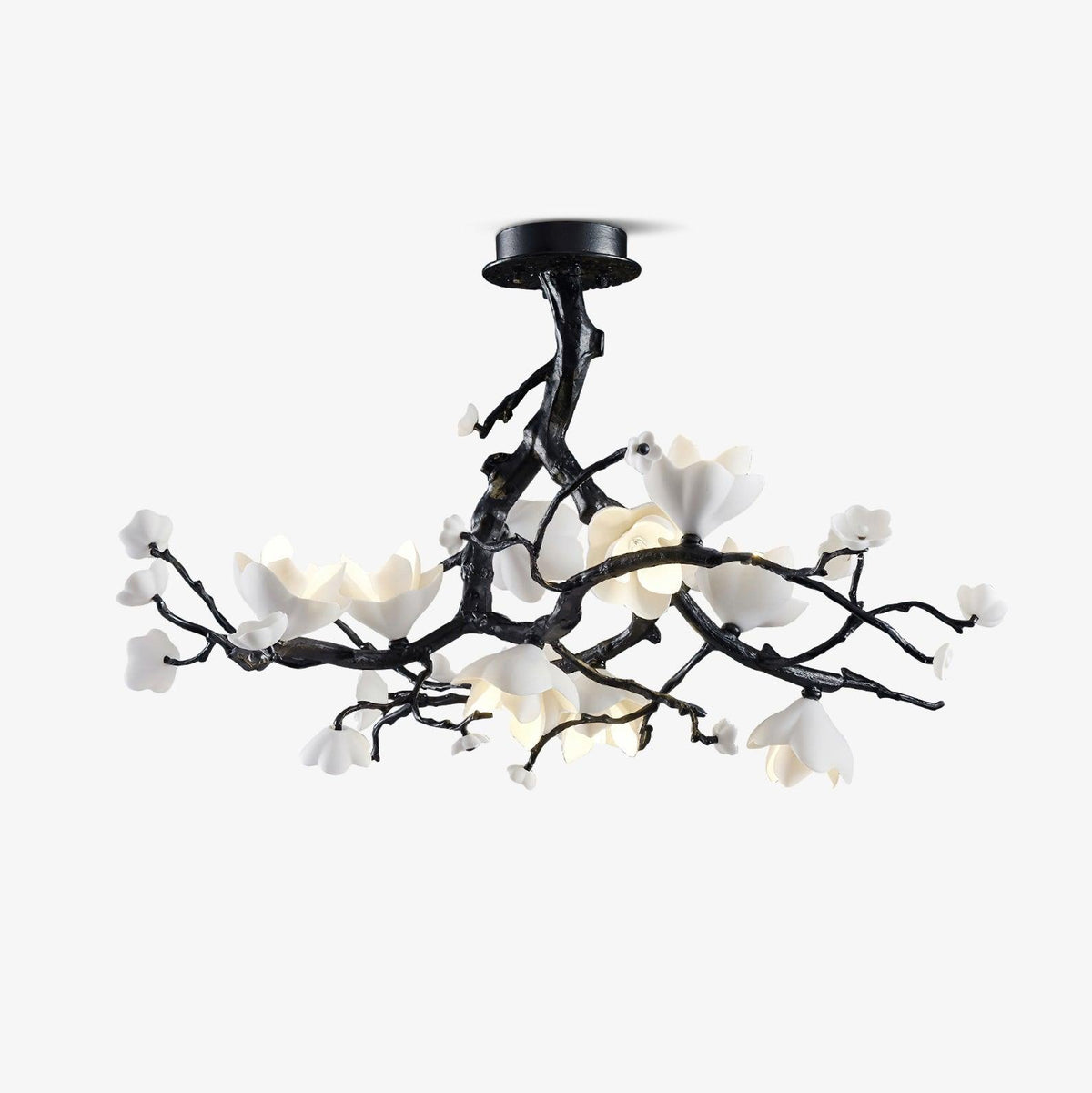 Black Branch Copper Tree Chandelier - ∅ 31.5″ x H 17.7″ / Dia 80cm x H 45cmDark CopperCyranlamps