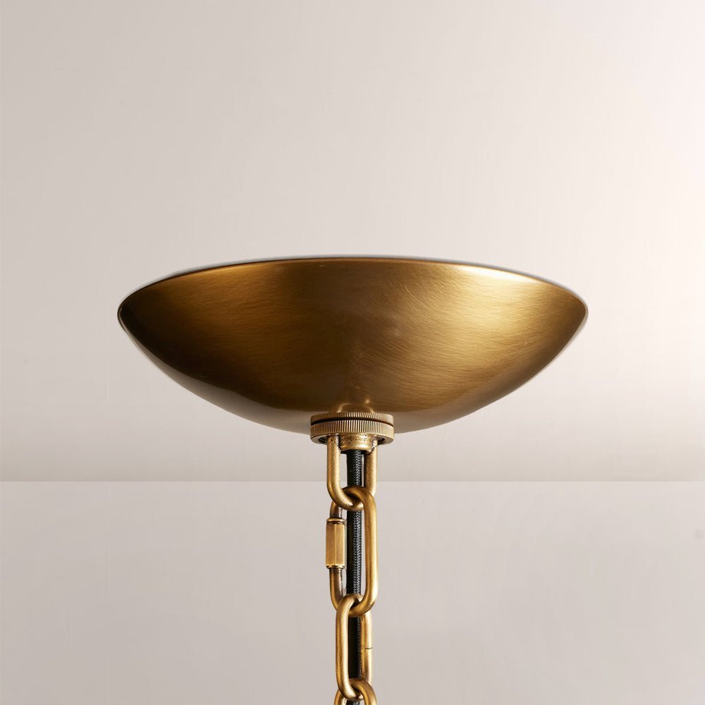 Blaire Tiered Blown Glass Chandelier - cyranlamps