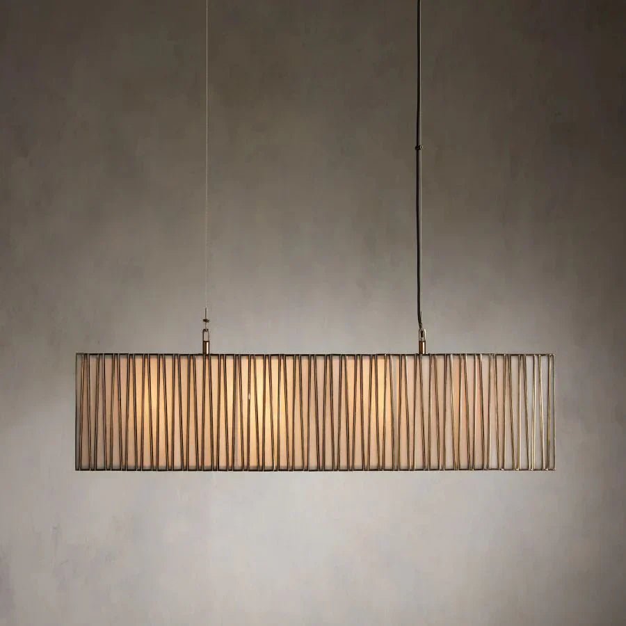 Bonita Rectangular Chandelier - Cyran Lamps