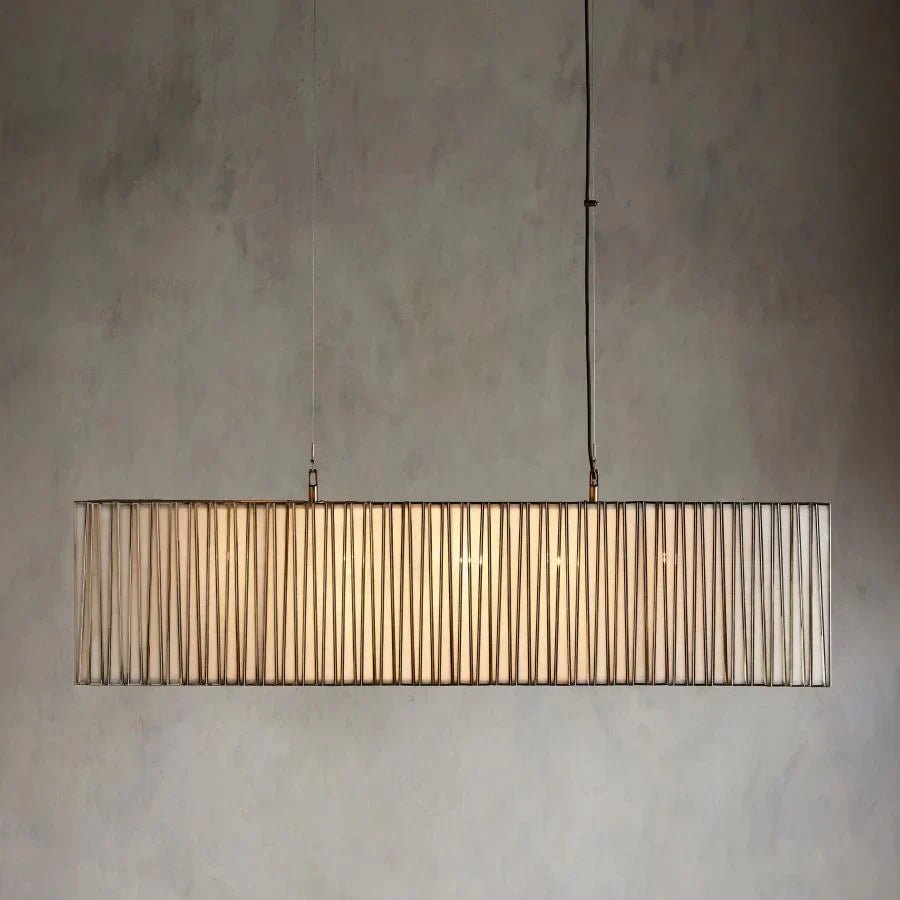Bonita Rectangular Chandelier - Cyran Lamps