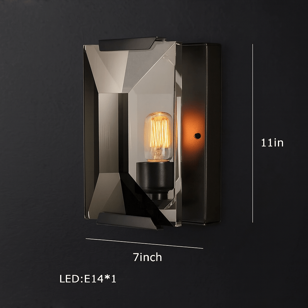 Brookhill Crystal Wall Sconce - cyranlamps