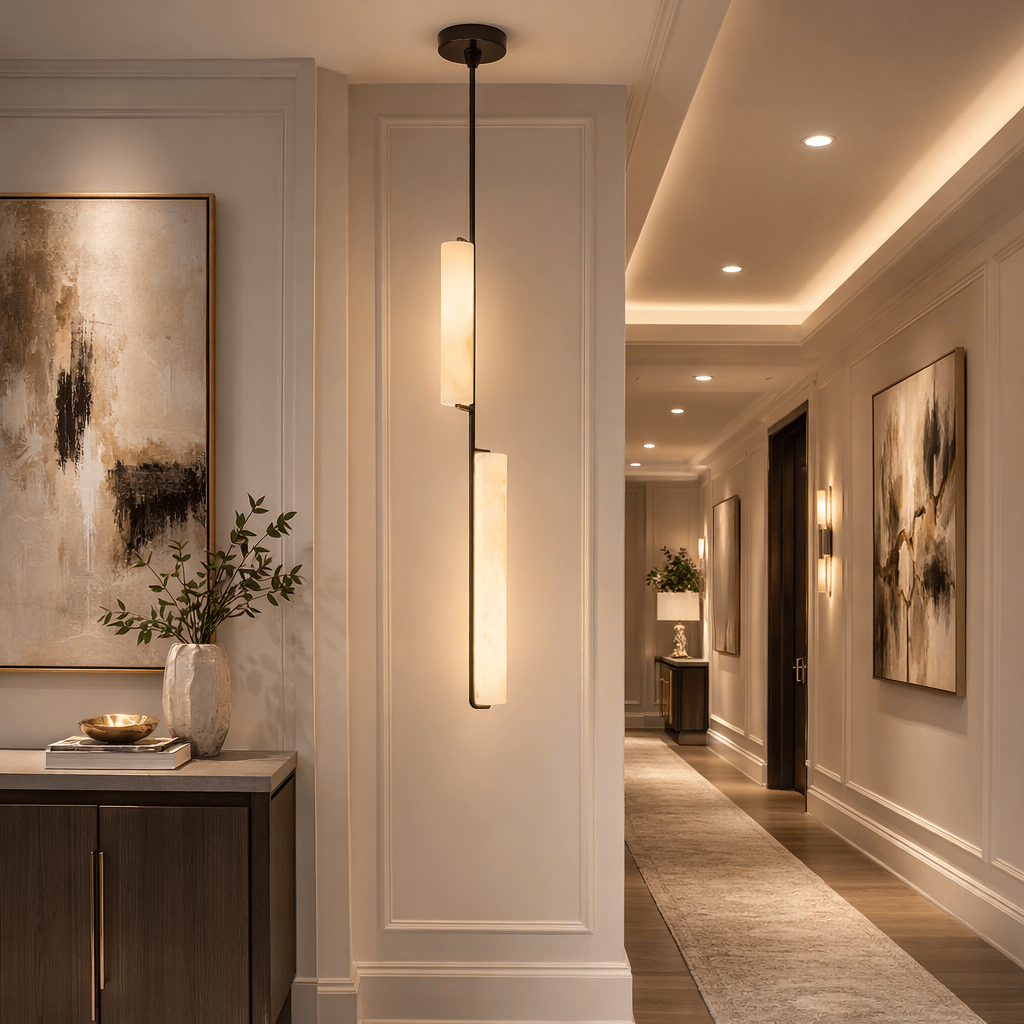 BUDUBON ALABASTER PENDANT - cyranlighting