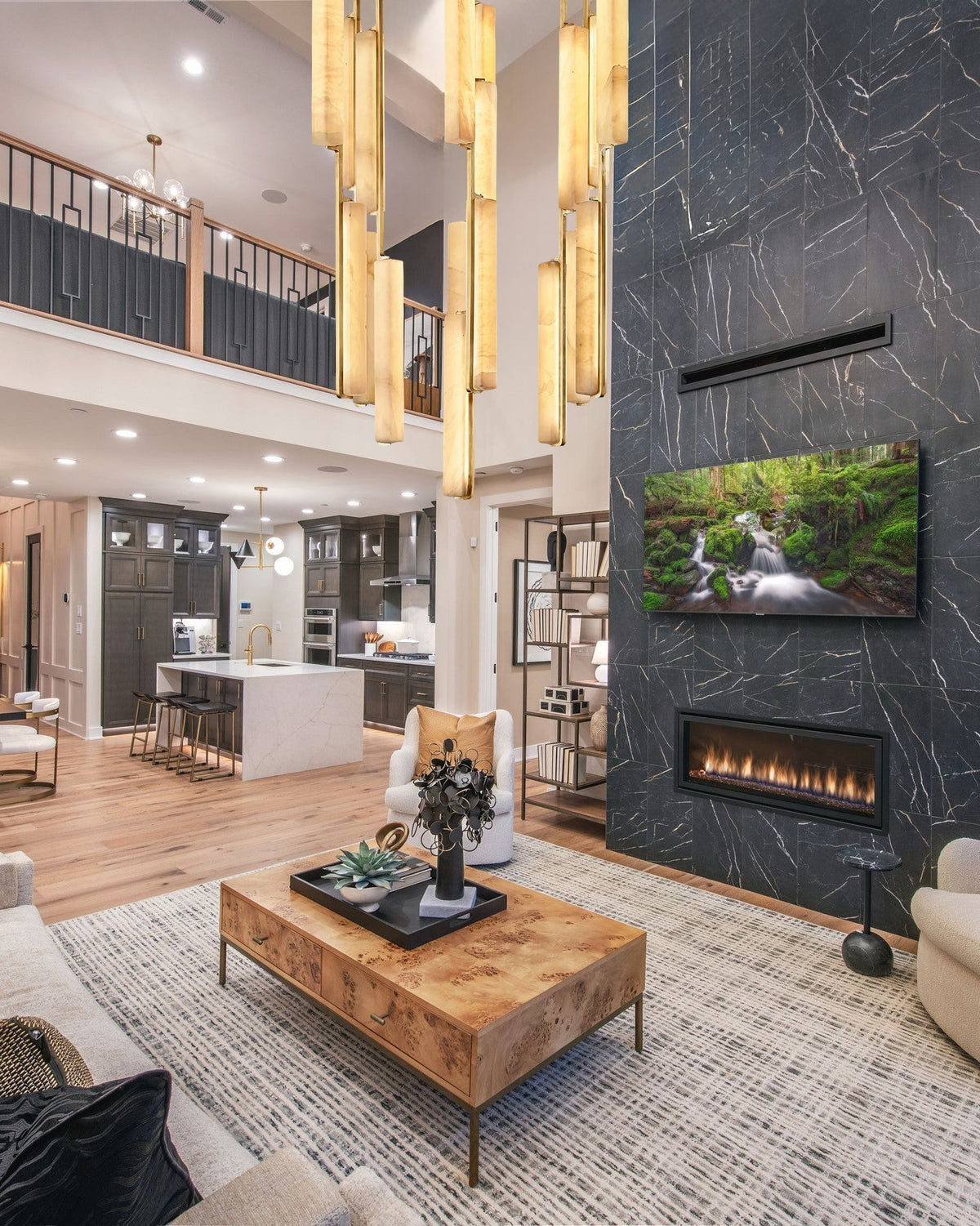 Budubon Alabaster Round Chandelier - cyranlighting