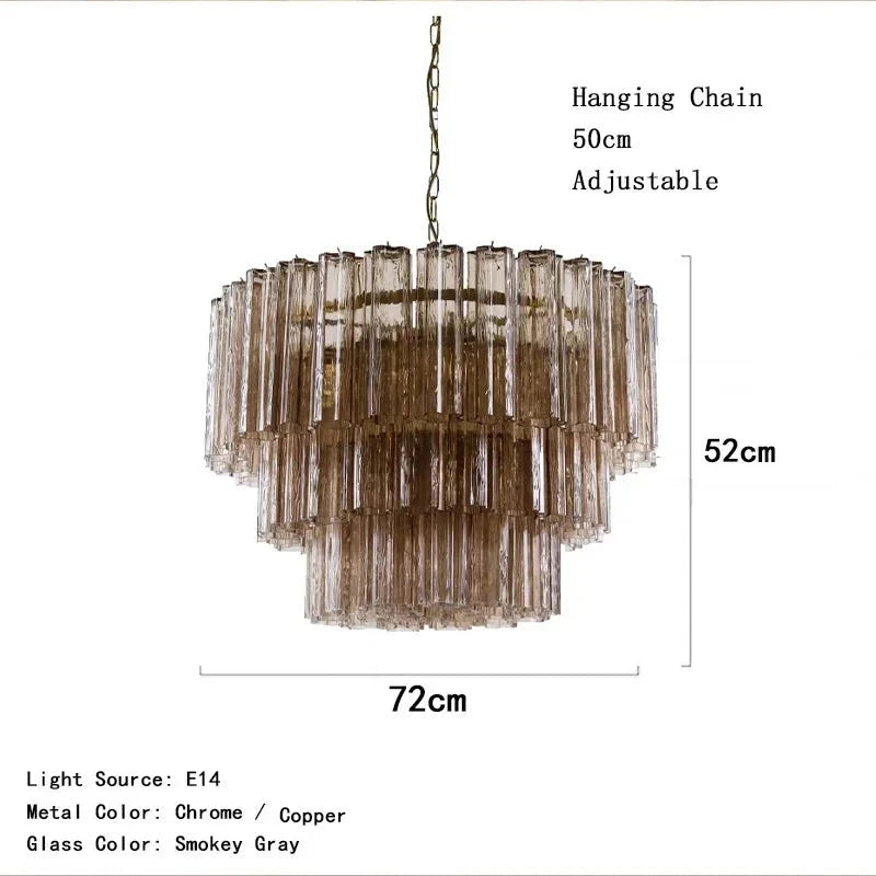 Burney Modern Chandelier - cyranlamps