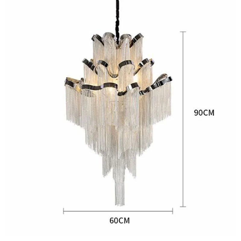 Cadena French Empire Chandelier - cyranlamps