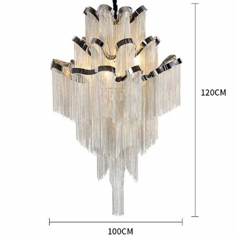 Cadena French Empire Chandelier - cyranlamps