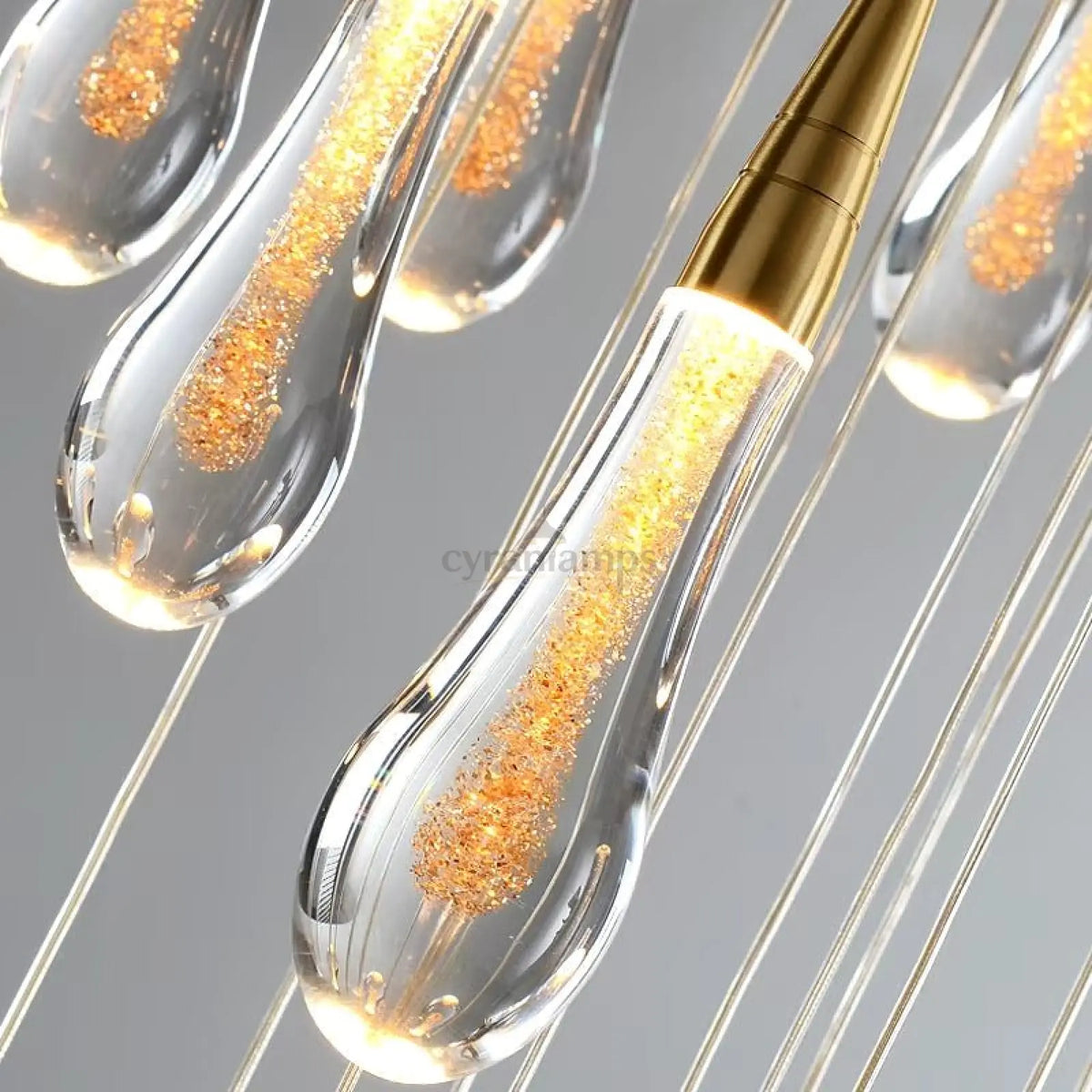 Cadere Modern Staircase Chandelier - cyranlighting