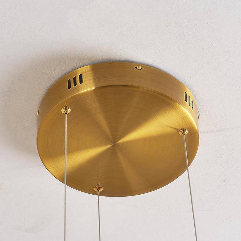 Capri 2 - Ring Modern Crystal Chandelier - cyranlamps
