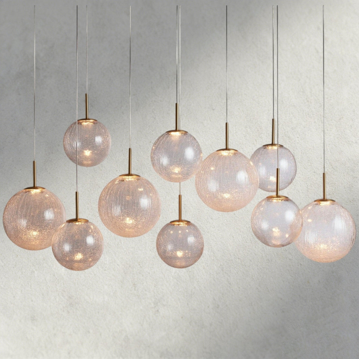 Casen Linear Chandelier 55", 65" - Cyran Lamps