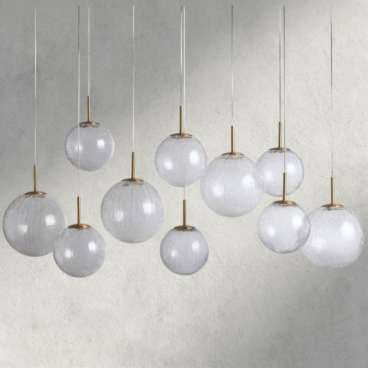 Casen Linear Chandelier 55", 65" - Cyran Lamps