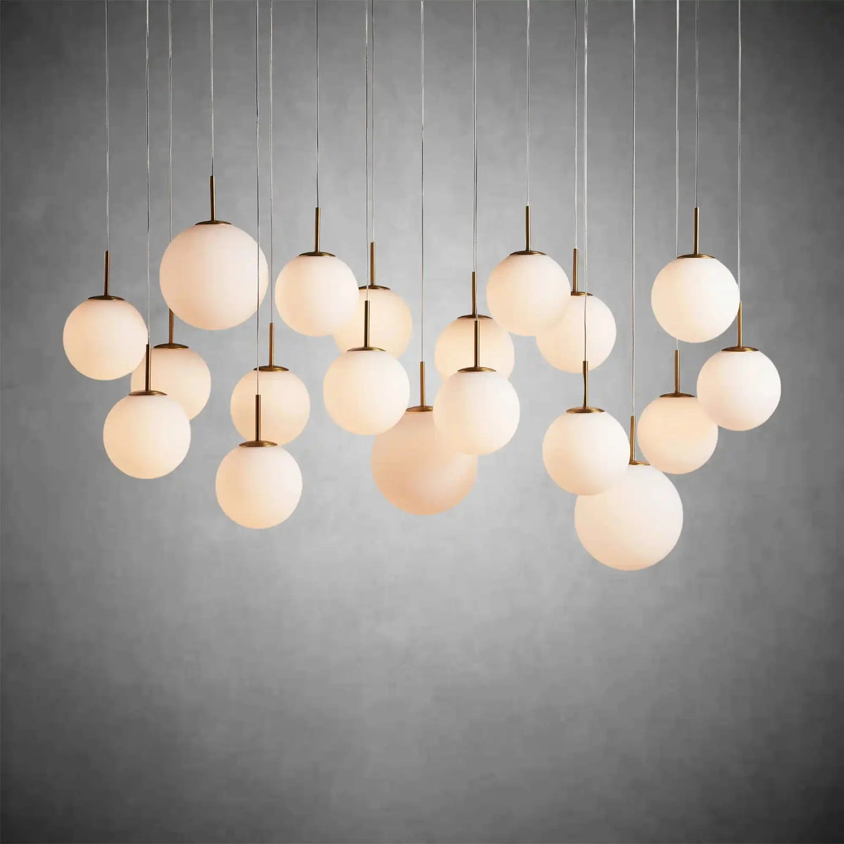 Casen Linear Chandelier 55" 65" - cyranlamps