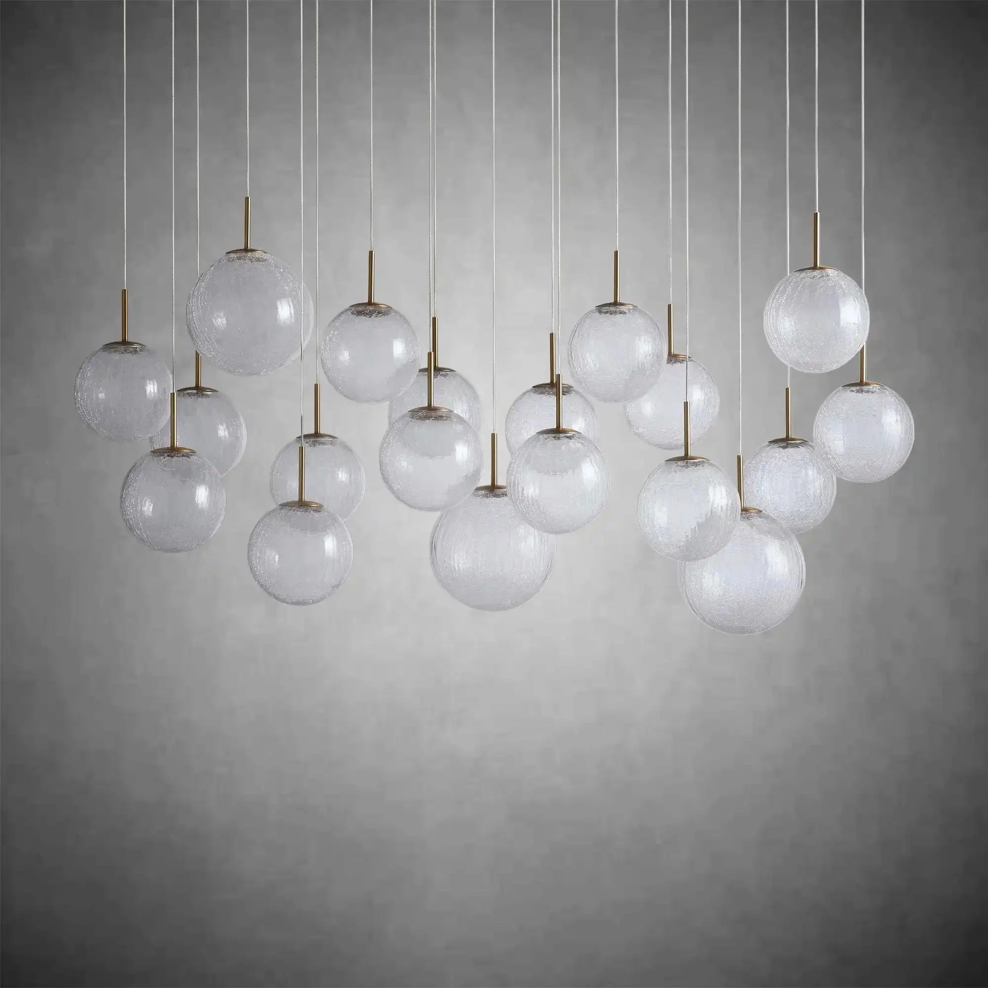 Casen Linear Chandelier 55" 65" - cyranlamps