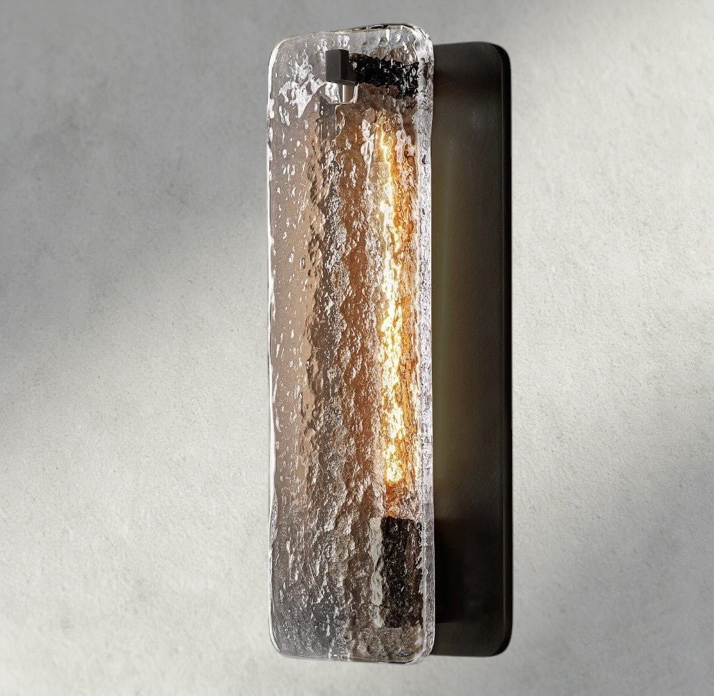 Celamotto Glass/ Alabaster Sconce 13", 16" - cyranlighting