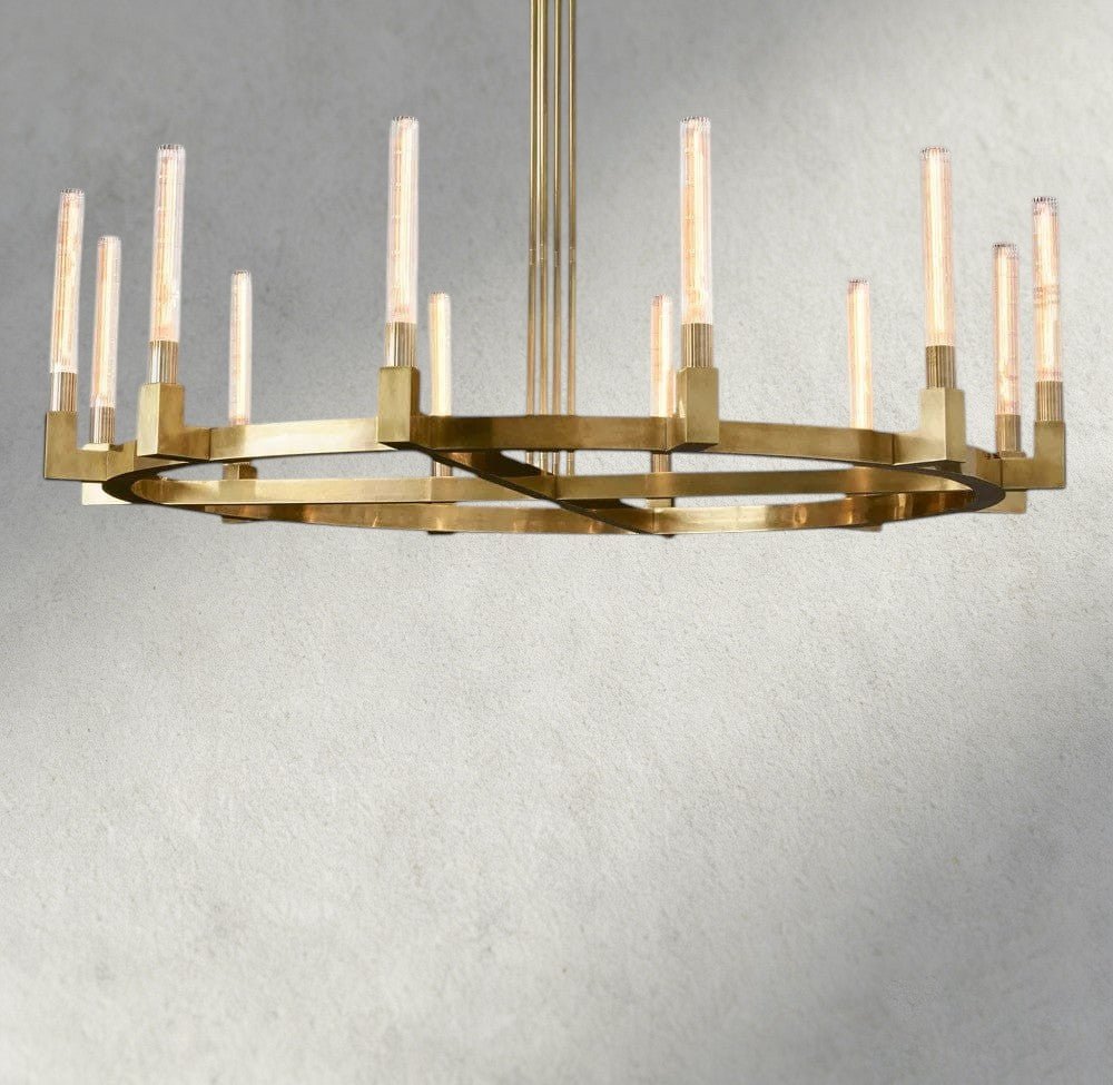 Cennela Round Chandelier 36", 48", 60", 72" - cyranlighting