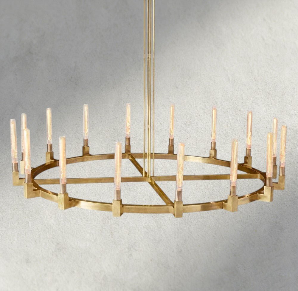 Cennela Round Chandelier 36", 48", 60", 72" - cyranlighting