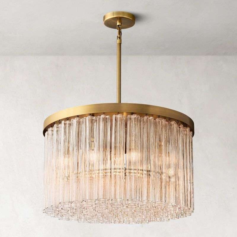 Ciello Round Chandelier 36“ - cyranlighting
