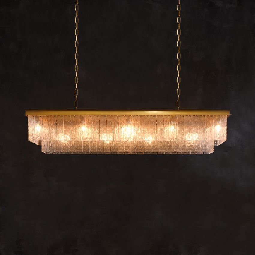 Claire Rectangular Pendant - Cyran Lamps