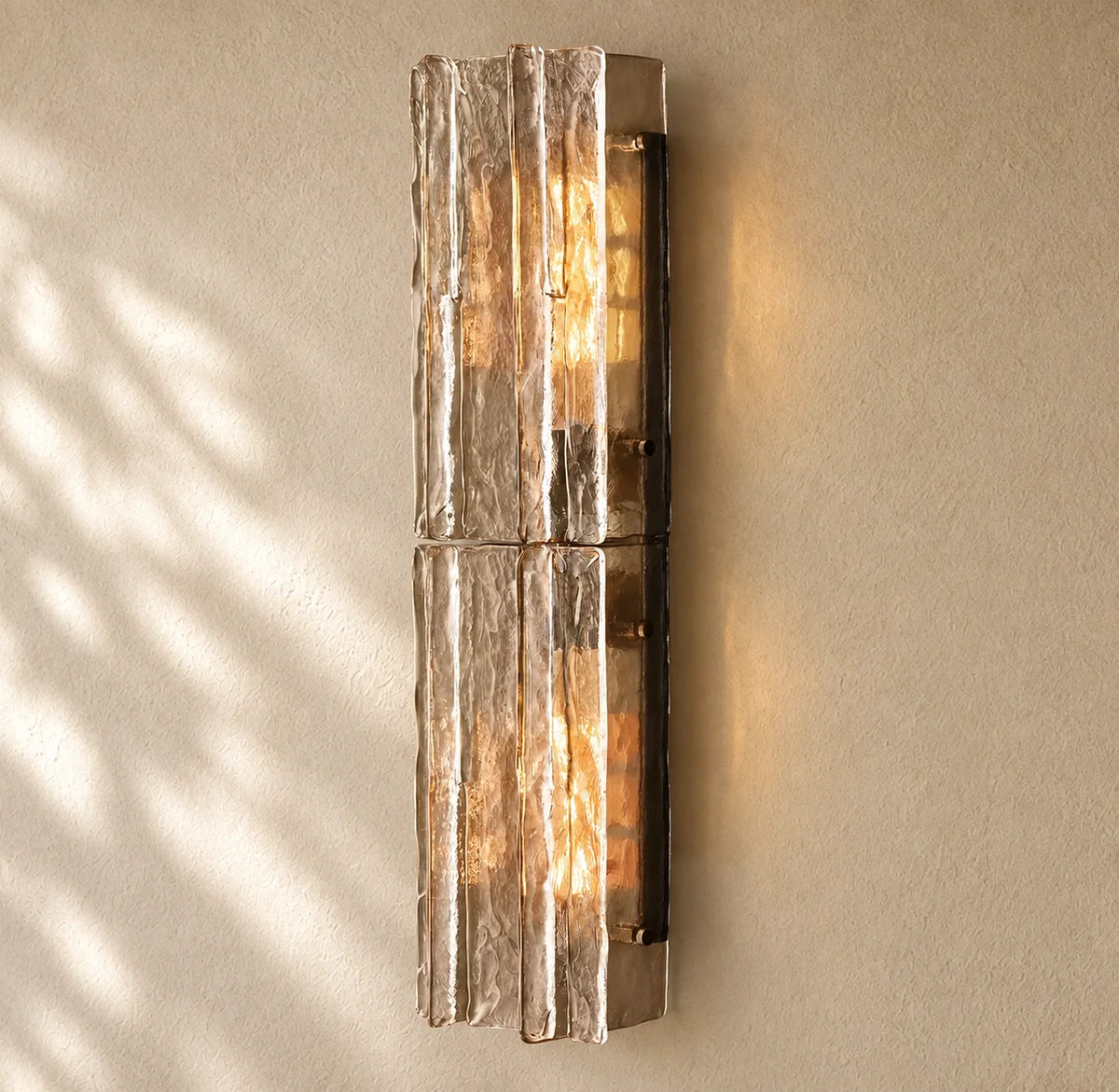 Lattis Glass Sconce 30"