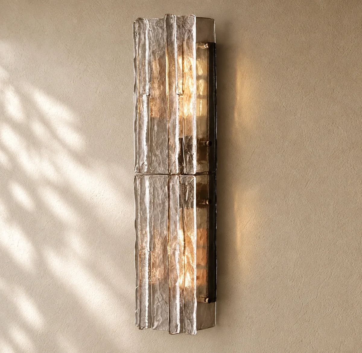 Lattis Glass Sconce 30"