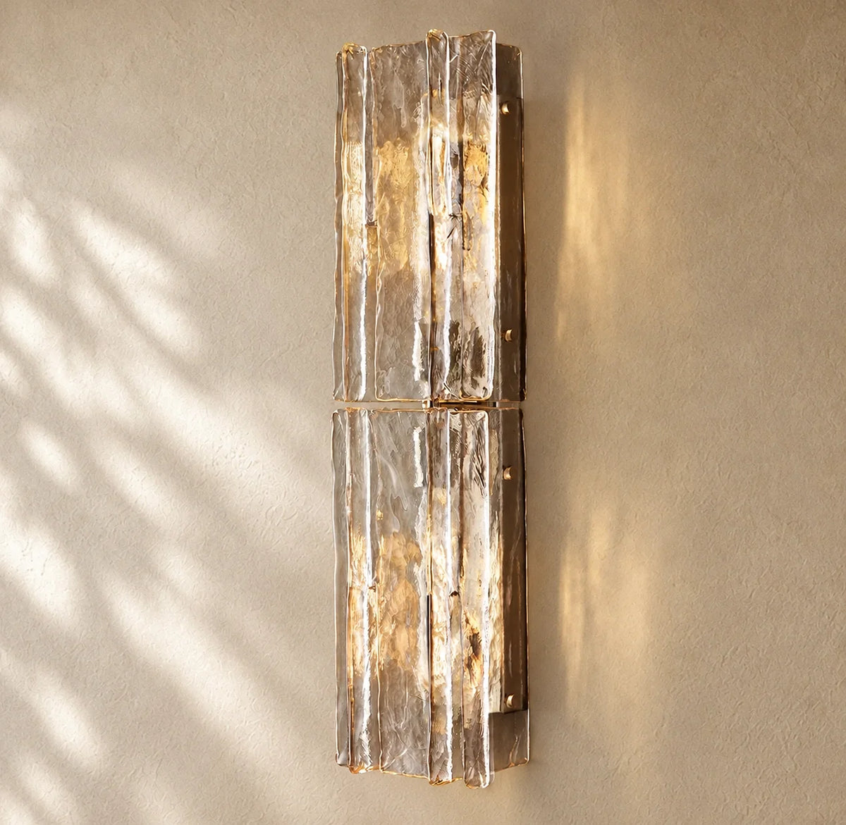 Lattis Glass Sconce 30"
