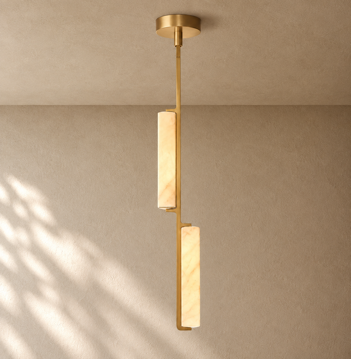 Audubom Alabaster Pendant