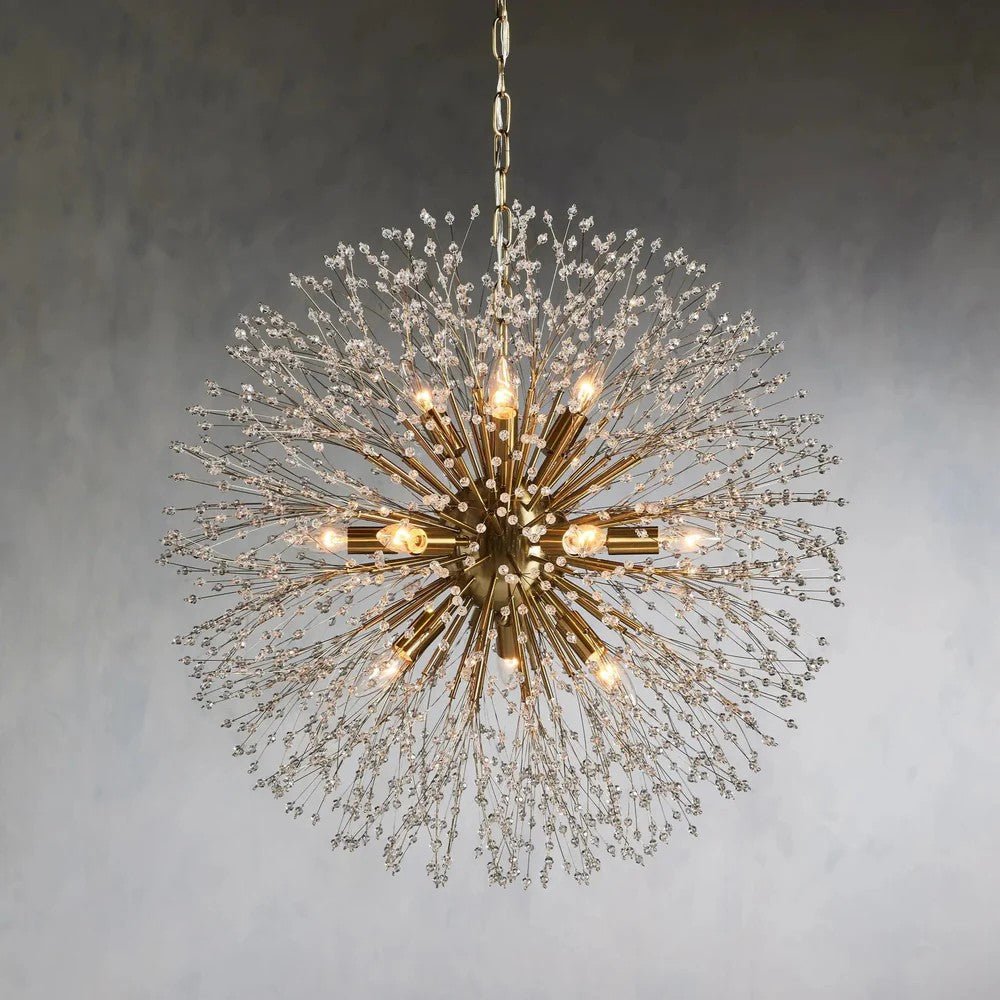 Dandelion Round Chandelier - Cyran Lamps