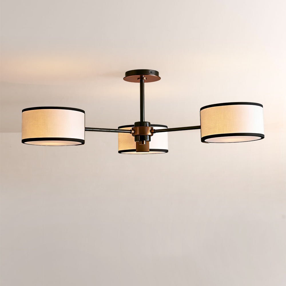 Daphna 3 - Light Semi - Flush Mount - Cyran Lamps