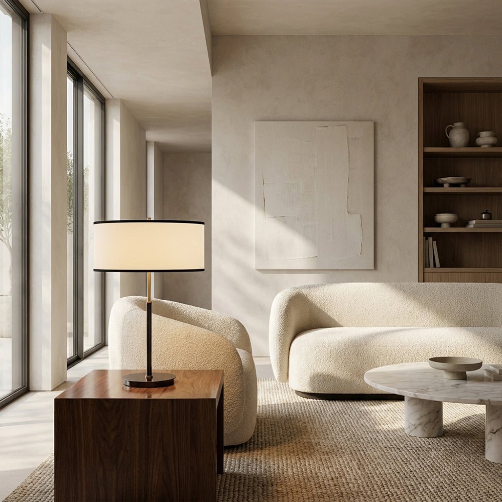 Daphna Single - Shade Table Lamp - Cyran Lamps