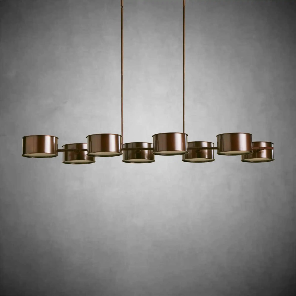 Daphne Metal Linear Chandelier - cyranlamps