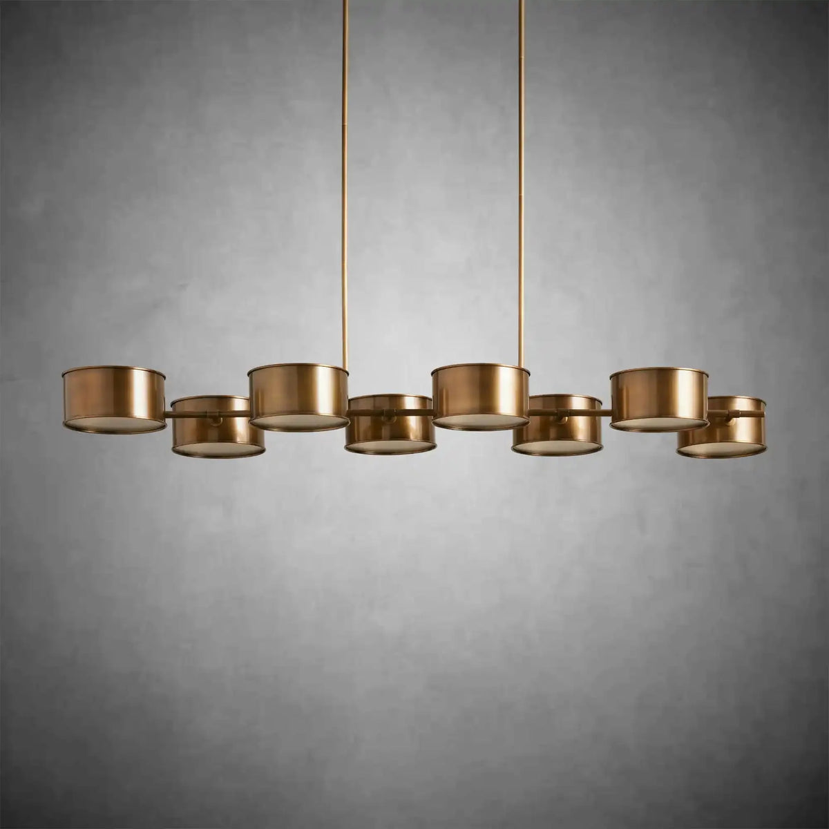 Daphne Metal Linear Chandelier - cyranlamps