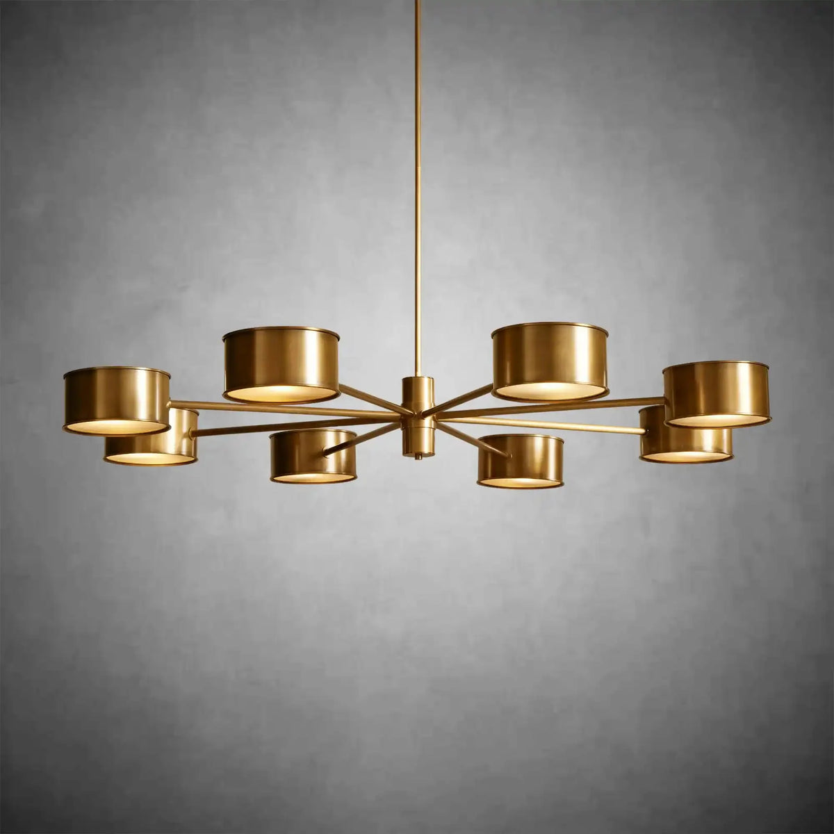 Daphne Metal Round Chandelier - cyranlamps