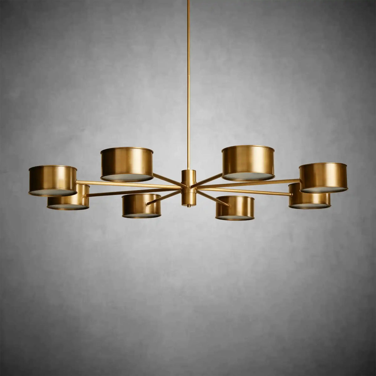 Daphne Metal Round Chandelier - cyranlamps