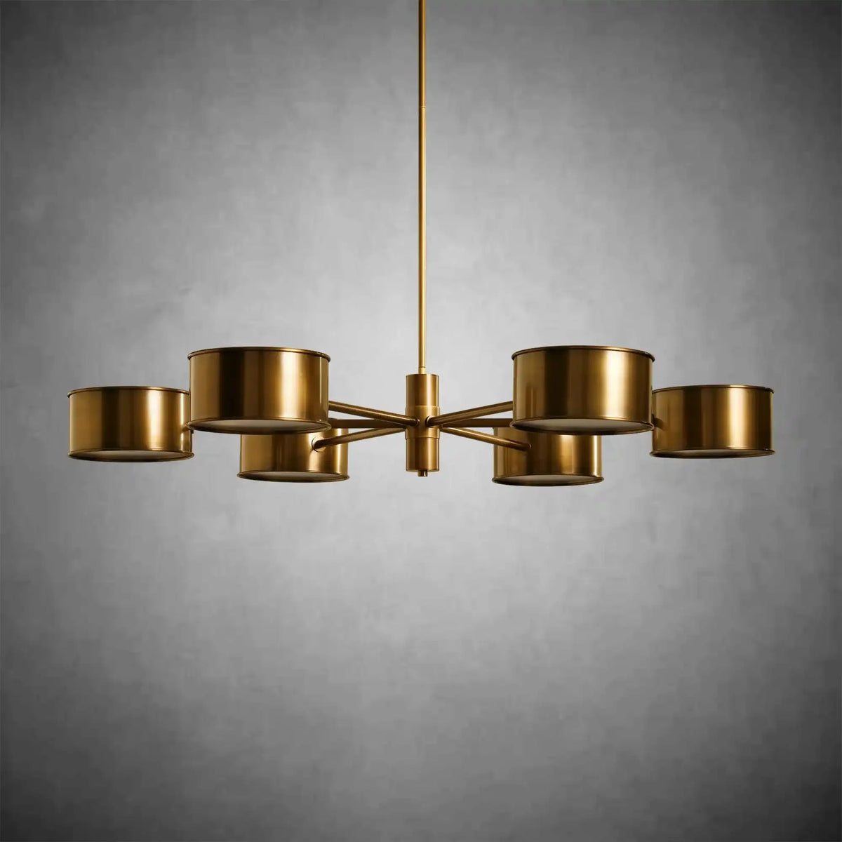 Daphne Metal Round Chandelier - cyranlamps