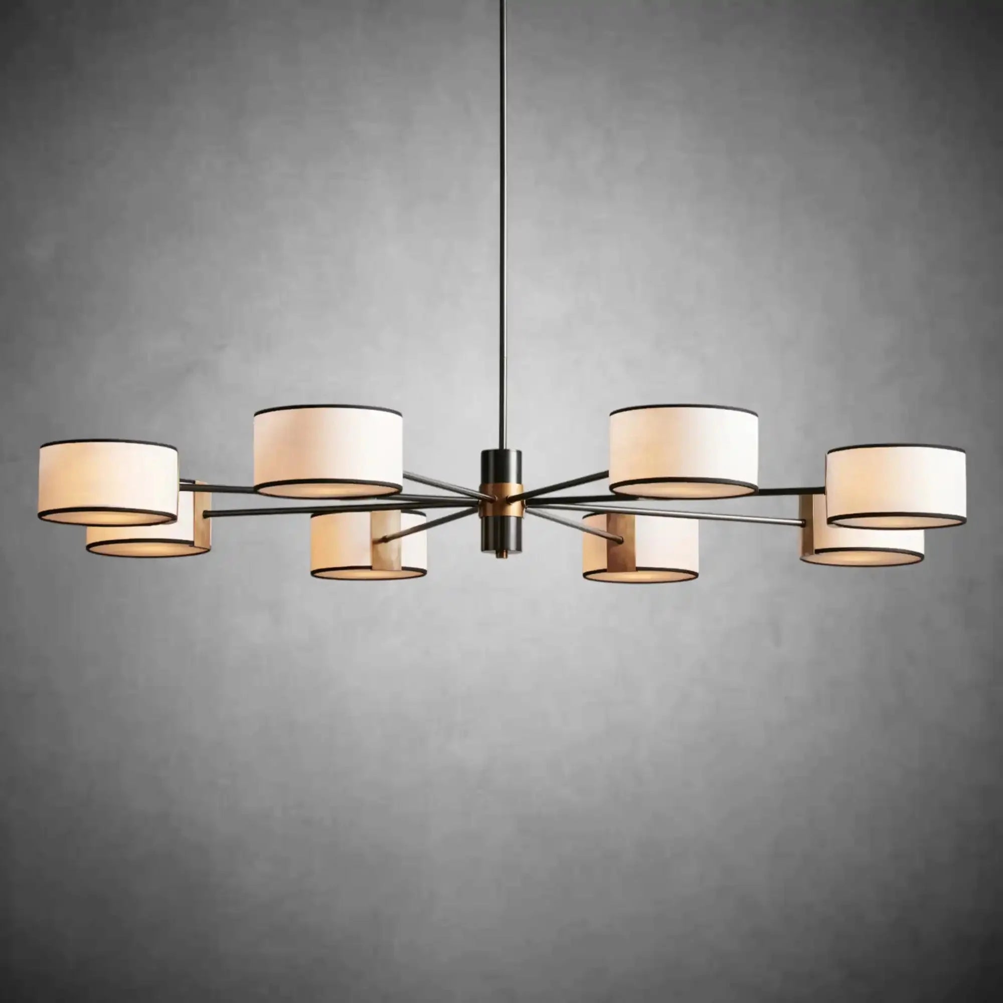 Daphne Round Chandelier - cyranlamps