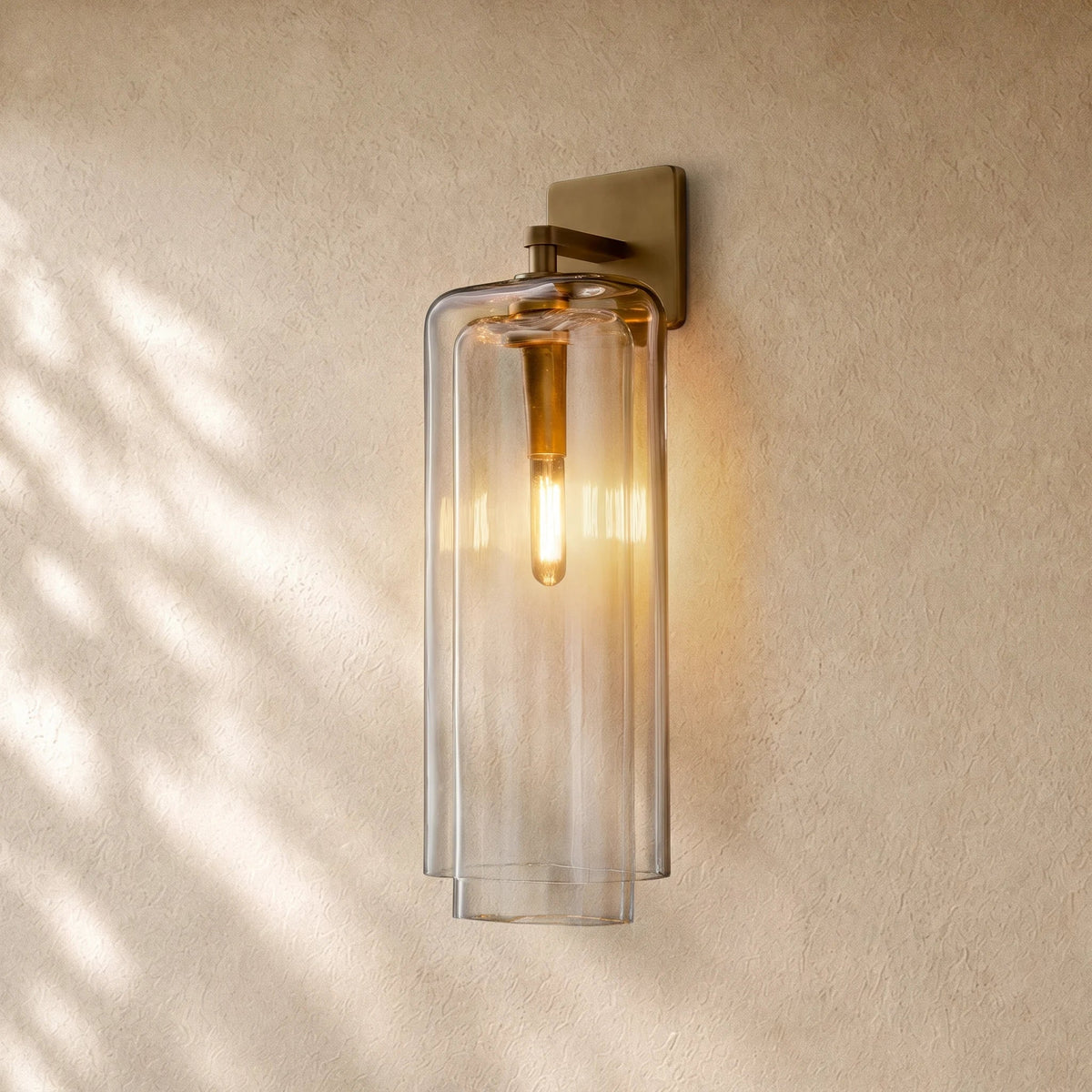 Lacourt Amber Glass Sconce
