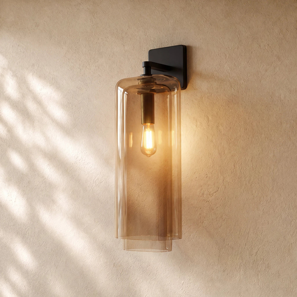 Lacourt Amber Glass Sconce