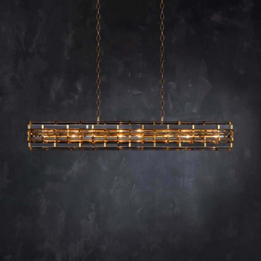 Dipa Cylinder Chandelier - Cyran Lamps