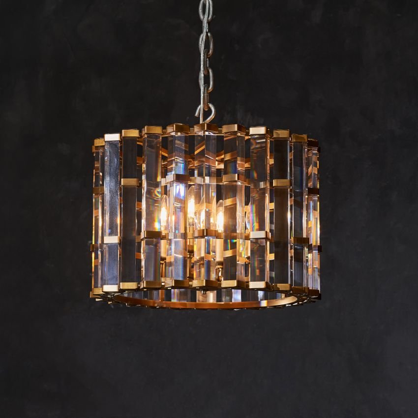 Dipa Round Chandelier - Cyran Lamps