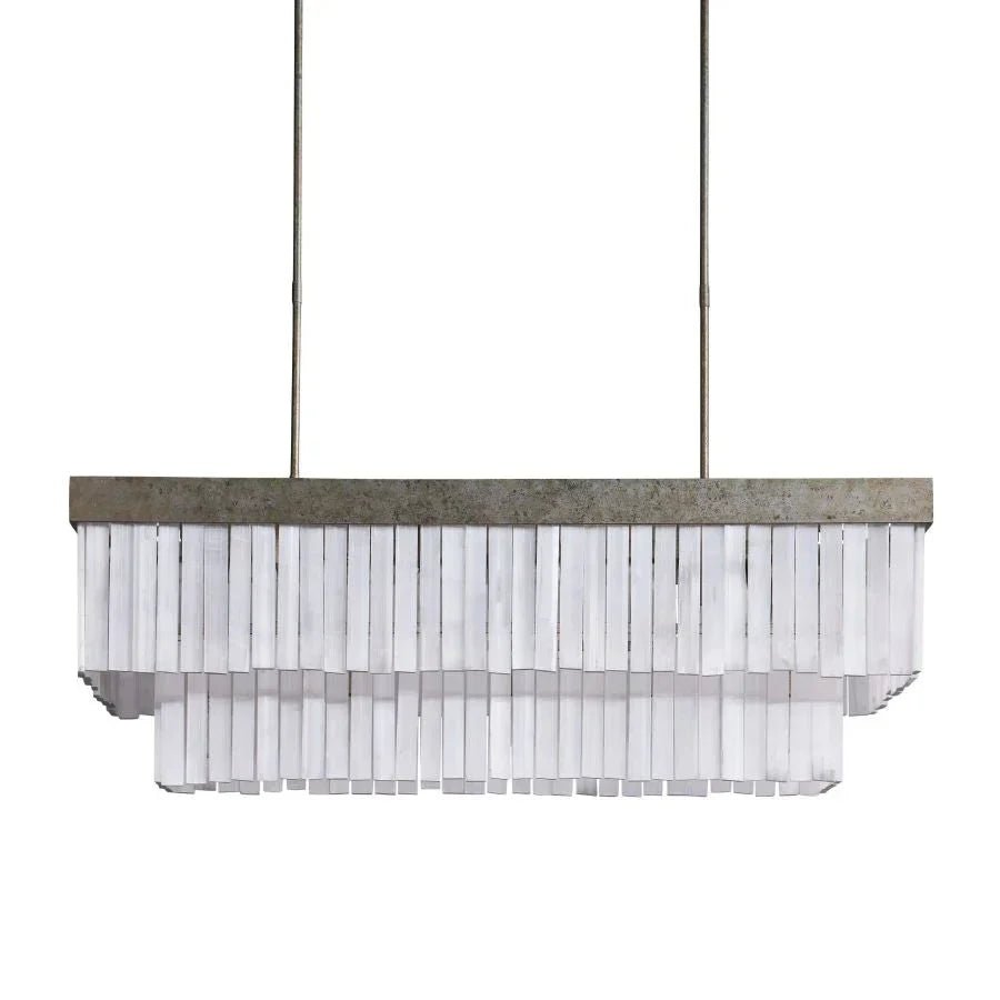 Eden Rectangular Chandelier - Cyran Lamps