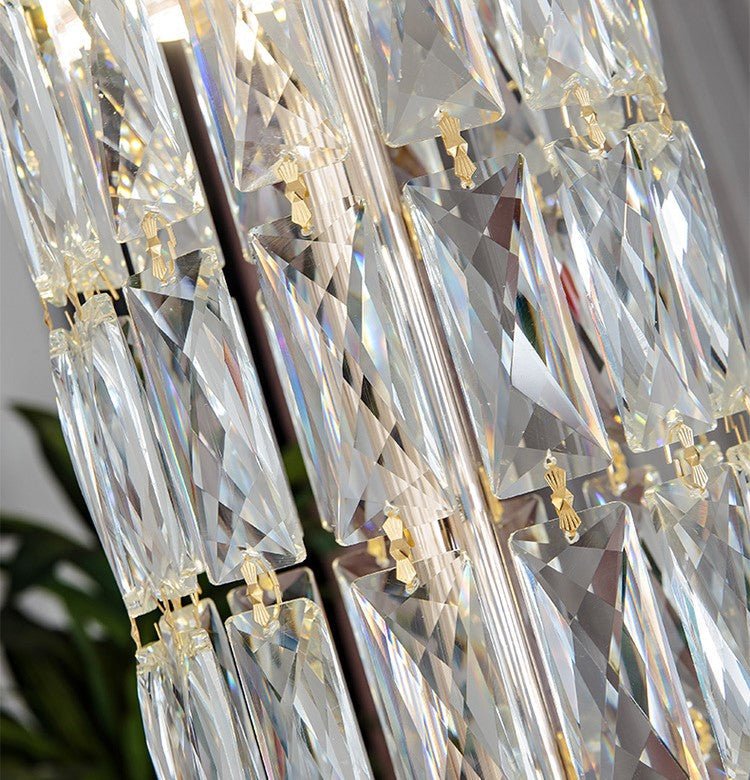 Extra Large Multi - tiered Empire Crystal Chandelier for Big Hallway/Foyer/Staircase - cyranlamps
